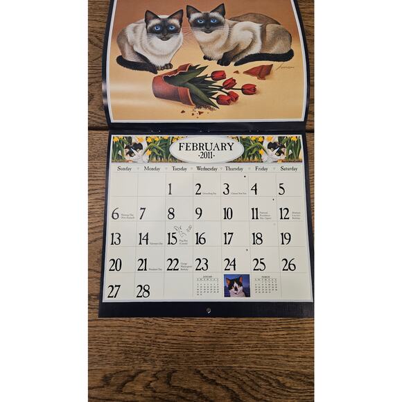 The Lang American Cat Calendar Collection (2009–2021) – 7 Vintage Editions - Picture 5 of 16